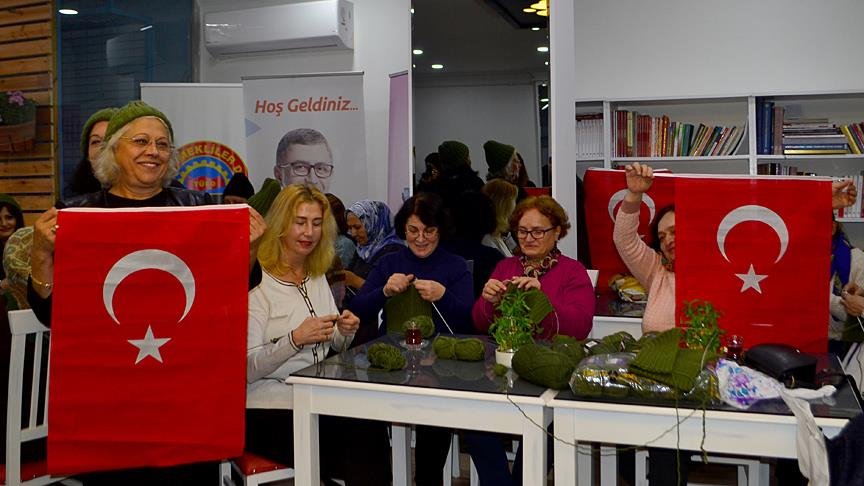 Üsküdarlı kadınlardan Afrin’deki Mehmetçiğe destek