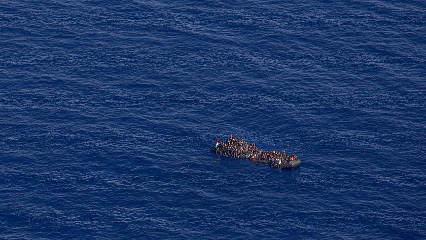 Libya açıklarında 120 göçmen kurtarıldı