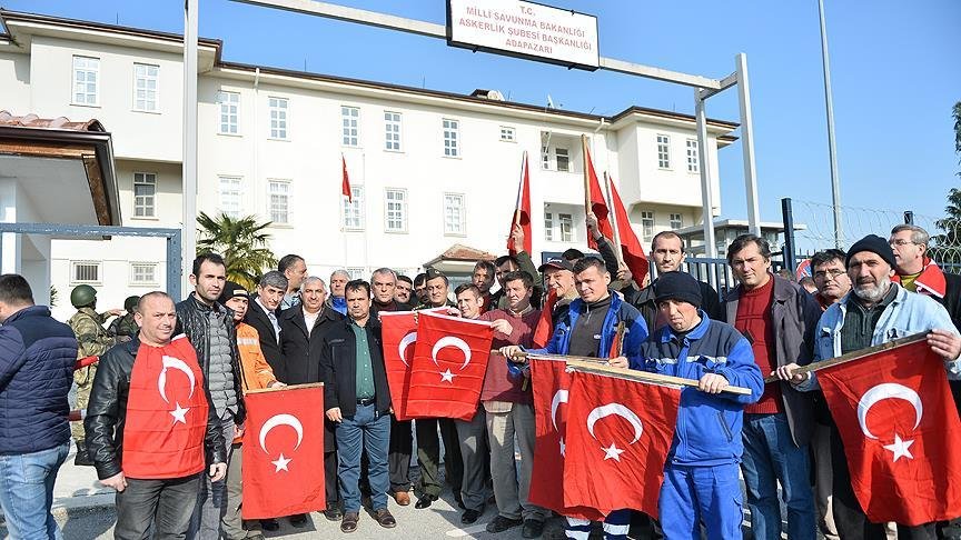 Belediye çalışanları ‘Zeytin Dalı’ için gönüllü oldu