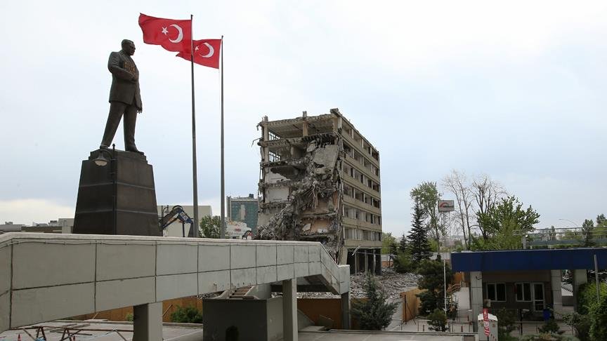 Ankara Emniyet Müdürlüğünü bombalayan FETÖ’cü pilottan ‘uyku’ yalanı