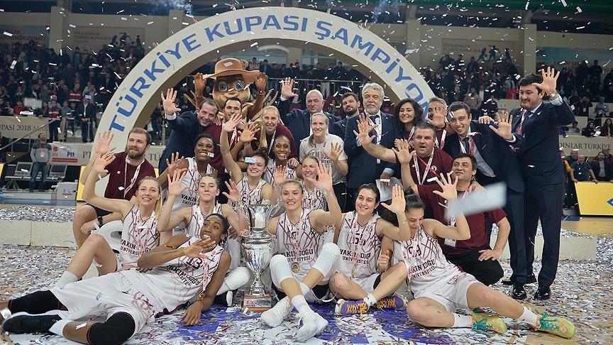 PTT Kadınlar Türkiye Kupası sahibini buldu
