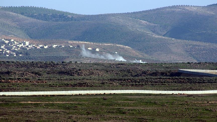 Afrin’e ilerlemeye çalışan terörist gruplar geri çekildi