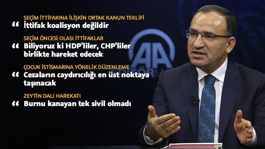 Bozdağ’dan ‘Cumhur İttifakı’na ilişkin açıklama