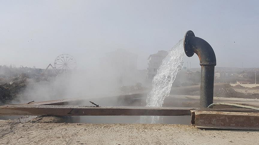 Kırşehir’de yeni termal kaynak bulundu