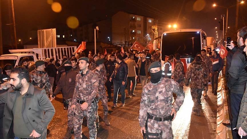 Muş’ta PÖH timini Afrin’e binlerce vatandaş uğurladı