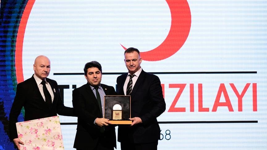 Türk Kızılayına Bosna Hersek’ten teşekkür plaketi