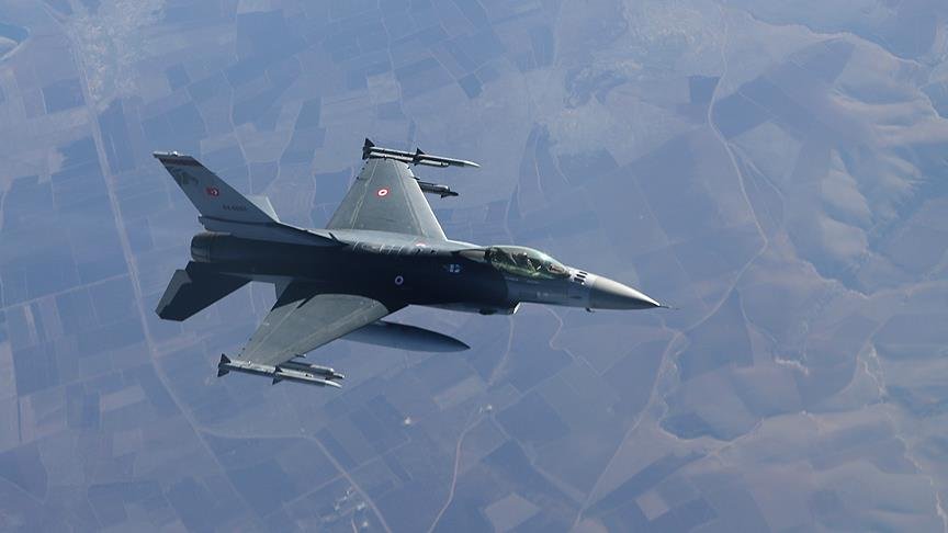 TSK’dan Irak’ın kuzeyindeki teröristlere hava harekatı