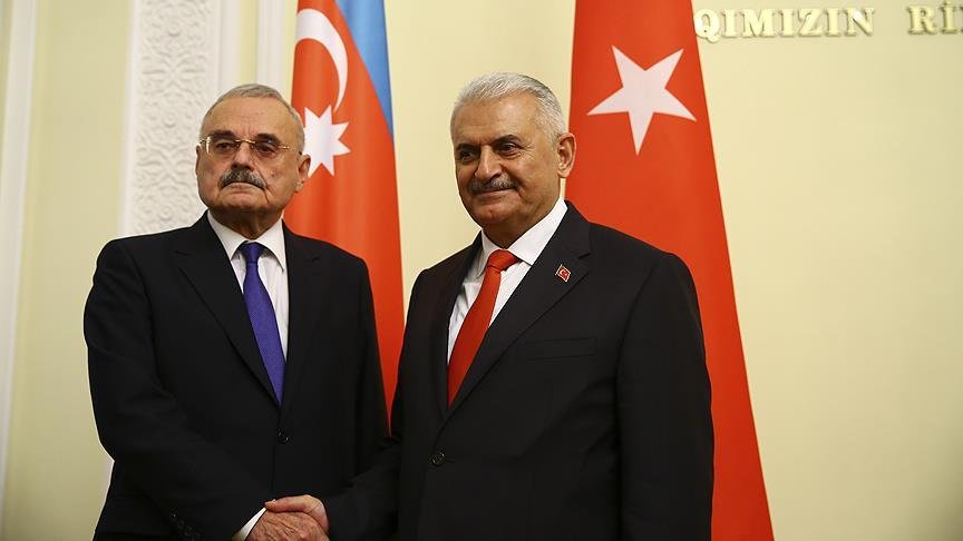 Başbakan Yıldırım, Azerbaycan Başbakanı Rasizade ile görüştü