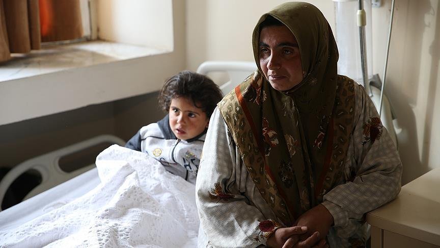 YPG/PKK’lı teröristler çocukların bulunduğu araca tanksavarla saldırdı