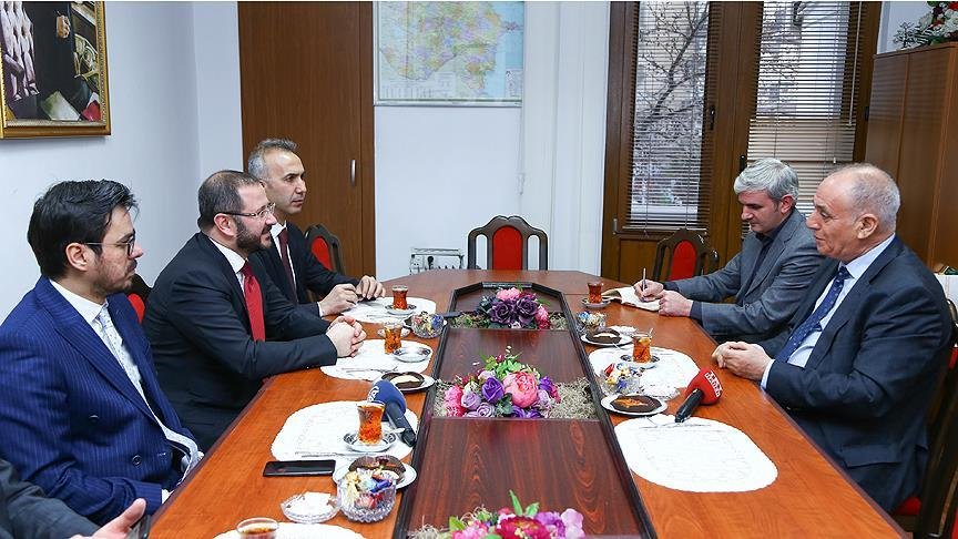 AA ve TRT’den AZERTAC’a ziyaret