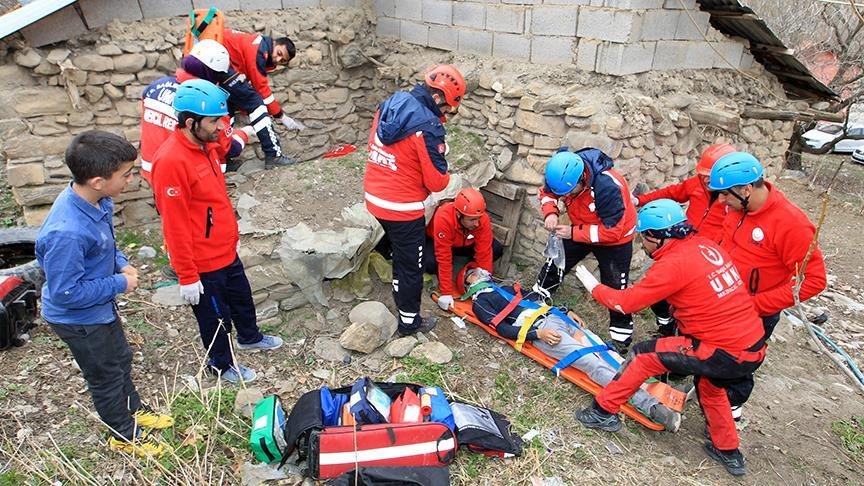 Hakkari’de gerçeği aratmayan tatbikat