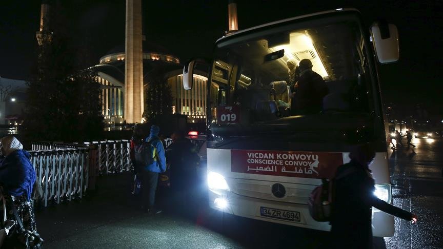 ‘Vicdan Konvoyu’ Ankara’ya ulaştı