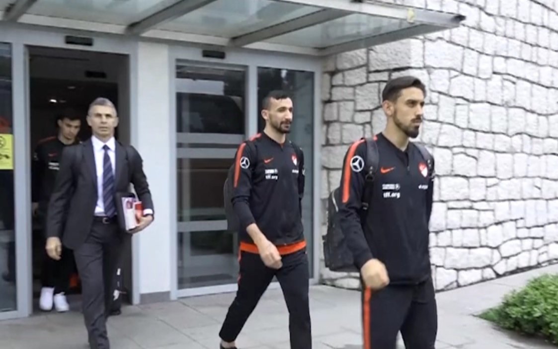 A Milli futbol takımı karadağ’da