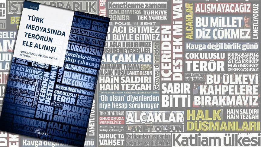 SETA’dan ‘Türk Medyasında Terörün Ele Alınışı’ raporu