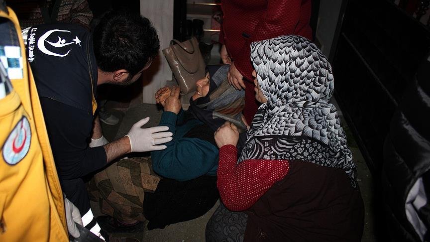 Komşusunu yanarak öldü sandı, gözyaşlarına boğuldu