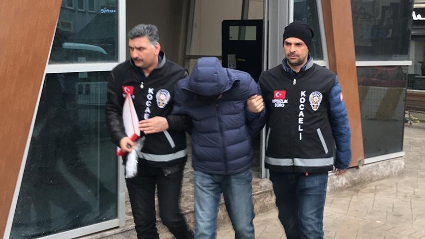 Güvenlik kamerasından tespit edilen şahıs tutuklandı