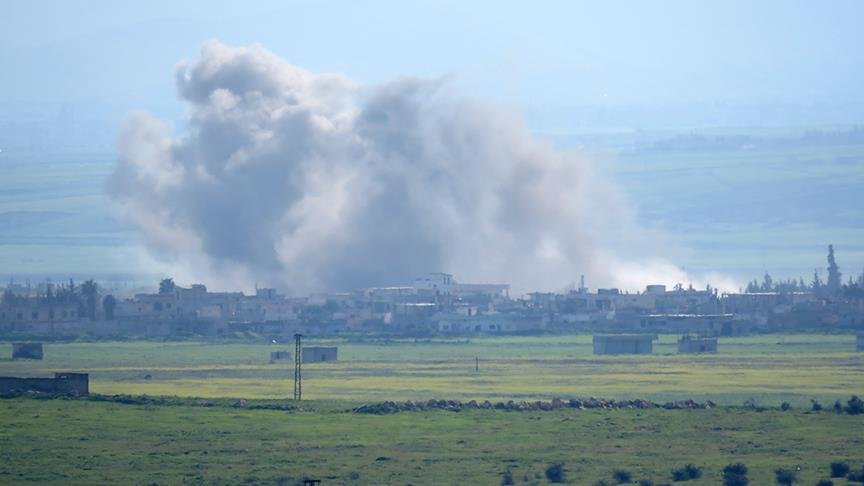 Hama’ya hava saldırıları: 4 ölü, 5 yaralı