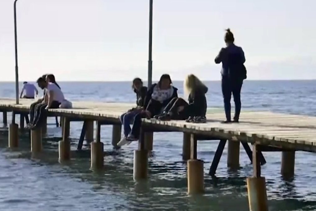 Edremit körfezi’nde deniz sezonu erken açıldı