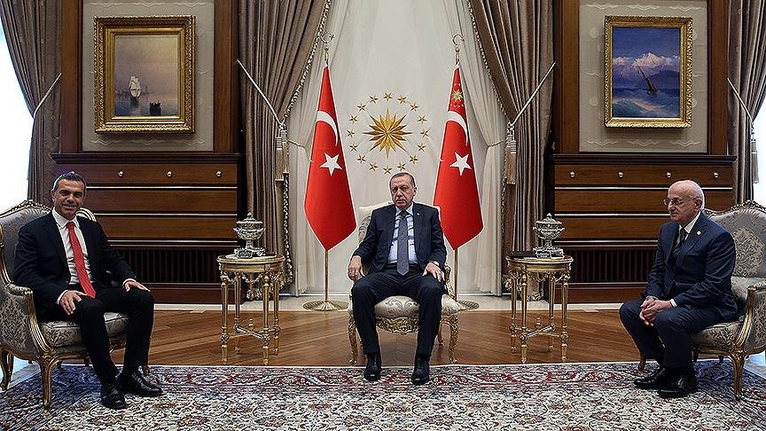 Cumhurbaşkanı Erdoğan, Uluçay’ı kabul etti
