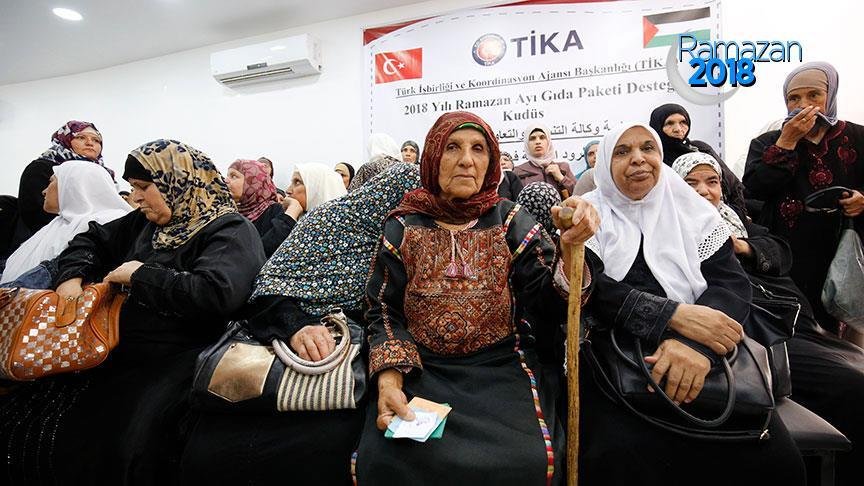 TİKA’dan Filistinlilere ramazan yardımı