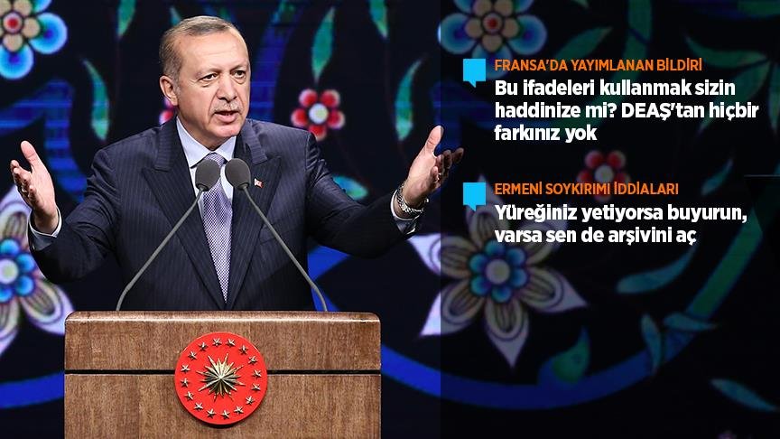 ‘Bu ifadeleri kullanmak sizin haddinize mi’