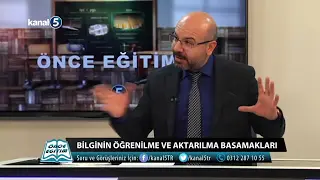 Bilginin Beyinde Kalma Süresi Nasıl Uzatılabilir ? “Önce Eğitim” programında Eğitim Uzmanı Behçet Karabulut Yanıtladı