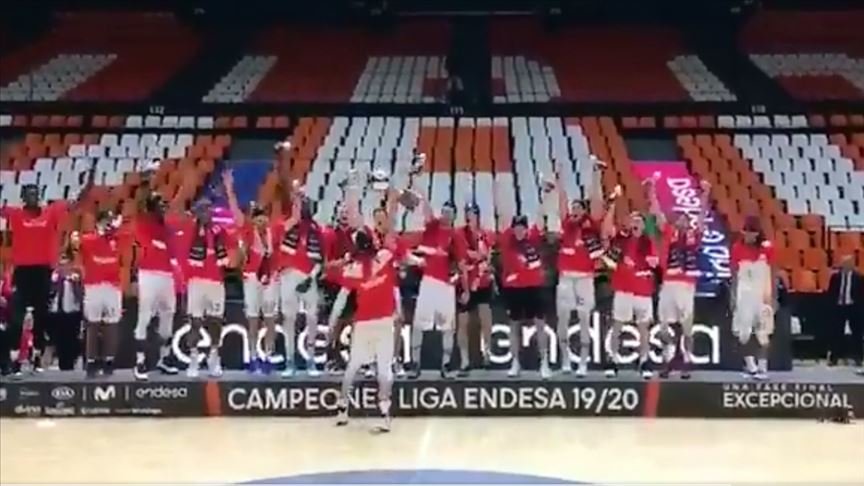 İspanya 1. Basketbol Ligi’nin şampiyonu Baskonia oldu