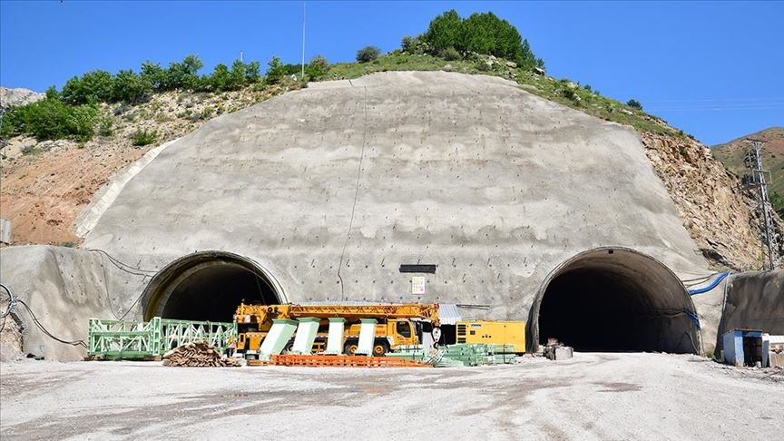 Giresun Valisi Ünlü: Eğribel Tüneli’nde kazı çalışmaları tamamlandı