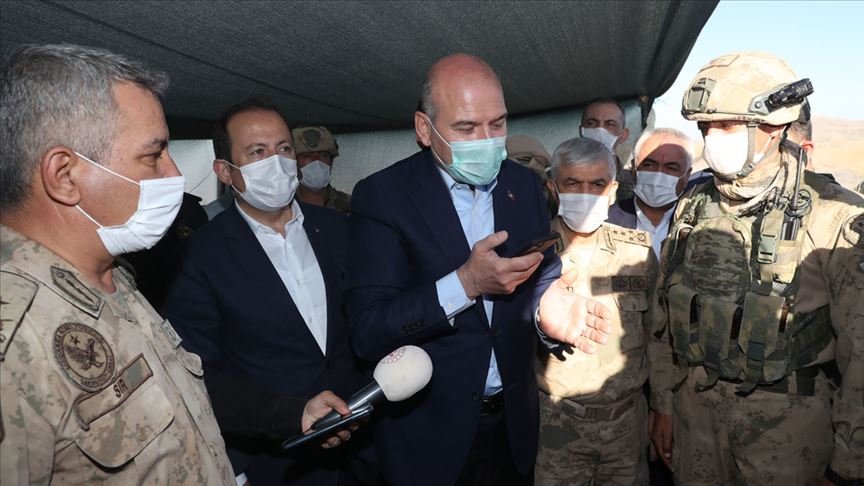 Cumhurbaşkanı Erdoğan, Nuh Peygamber Üs Bölgesi’ndeki askerlerin bayramını kutladı