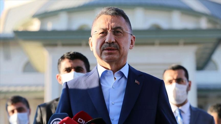 Cumhurbaşkanı Yardımcısı Oktay: Hemen hemen tüm sanayi ve ticaretimizin çarkları eski ile yarışır vaziyette
