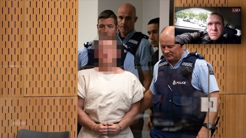 Yeni Zelanda’da camilere saldıran terörist 24 Ağustaos’ta hakim karşısına çıkacak