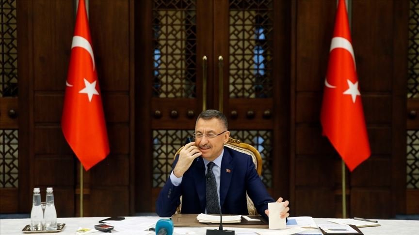 Cumhurbaşkanı Yardımcısı Oktay’dan, Derviş Eroğlu’na ‘geçmiş olsun’ telefonu