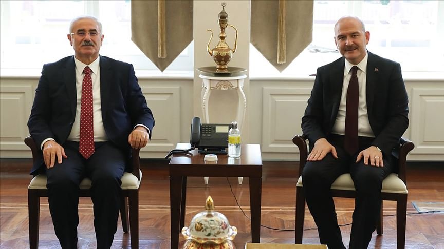 Bakan Soylu’dan Yargıtay ve Danıştay başkanlarına ziyaret