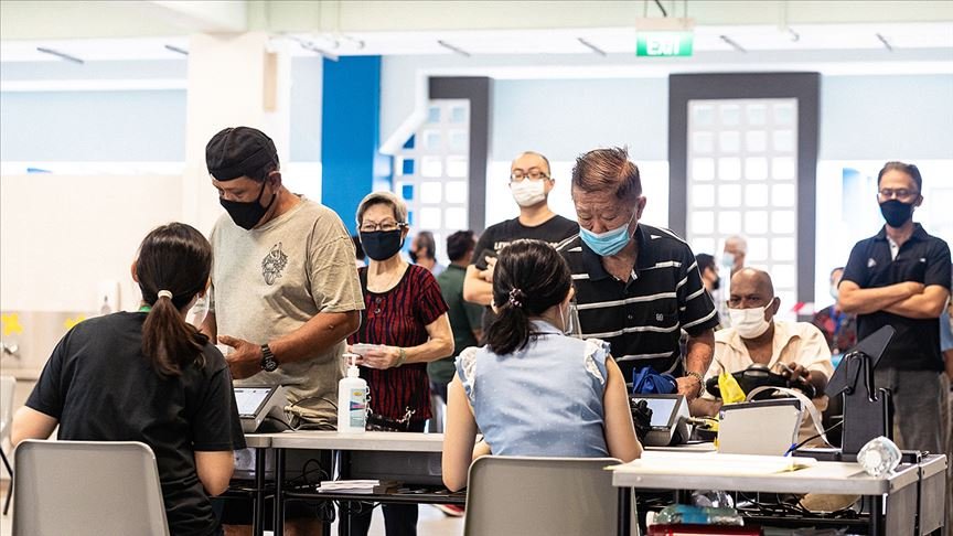 Singapur’da genel seçimler Kovid-19’un gölgesinde başladı
