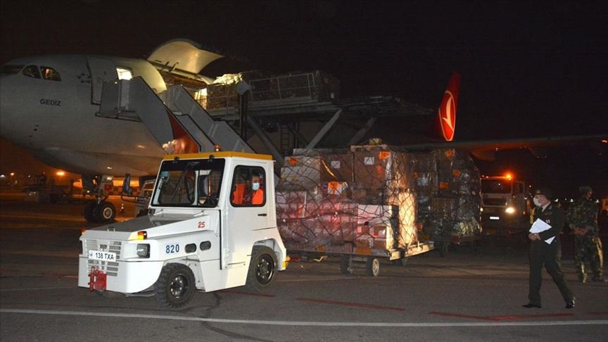Kurban Bayramı’nın ilk gününde Türkiye’den Özbekistan’ın Kovid-19’la mücadelesine anlamlı destek