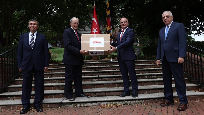 Türk iş adamlarından ABD’deki ‘kardeş şehir’ Maryland eyaletine tıbbi yardım