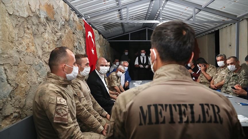İçişleri Bakanı Süleyman Soylu Şırnak’ta