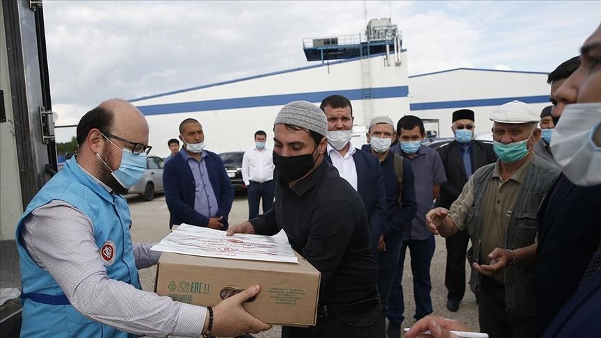 Türkiye Diyanet Vakfı Rusya’da kurban eti dağıttı