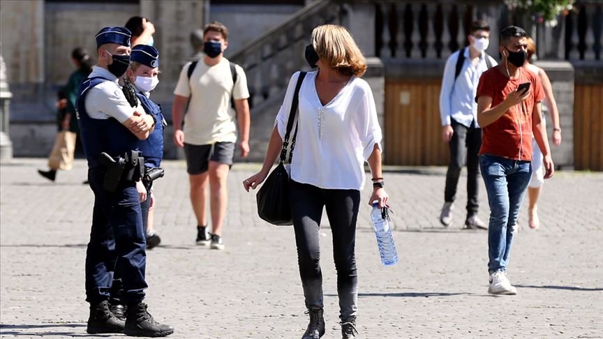 Brüksel’de maske takmak zorunlu oldu