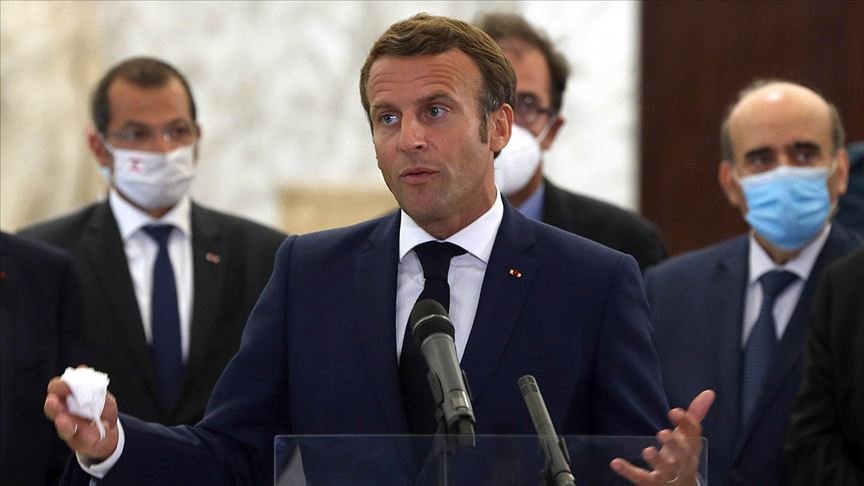 Macron’dan ‘Beyrut’taki patlama için şeffaf soruşturma’ ve ‘yolsuzlukla mücadele’ çağrısı