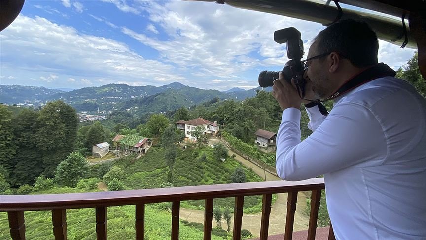 Bakan Kasapoğlu Rize’nin doğal güzelliklerini fotoğrafladı