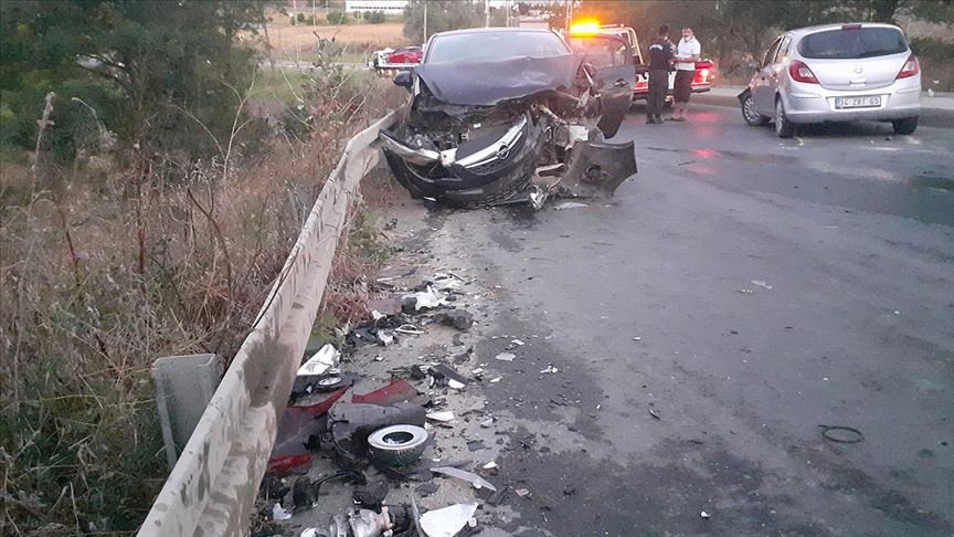 Silivri’de zincirleme trafik kazası: 18 yaralı