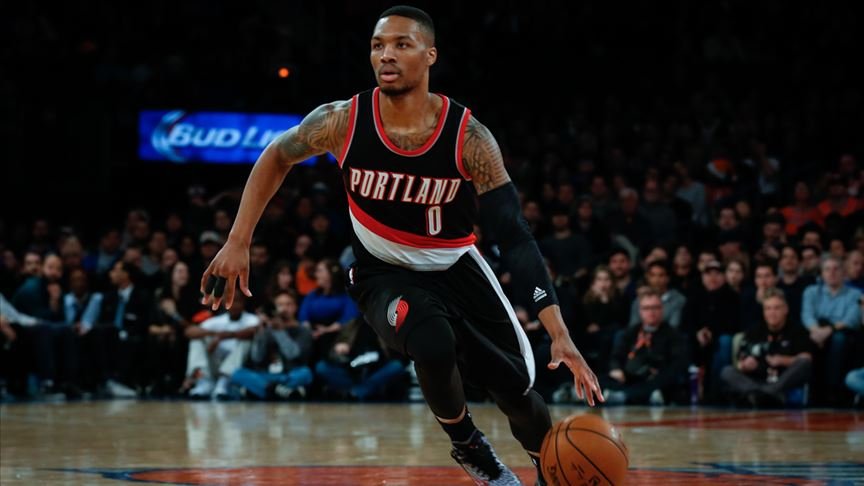 NBA’de Portland Trail Blazers, Lillard’ın üstün performansıyla kazandı