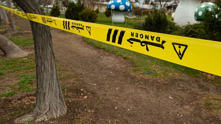 İran’ın Meşhed kentindeki park ve bahçeler Kovid-19 tedbirleri kapsamında tekrar kapatıldı