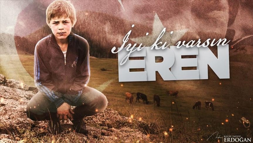 Cumhurbaşkanı Erdoğan’dan Eren Bülbül paylaşımı