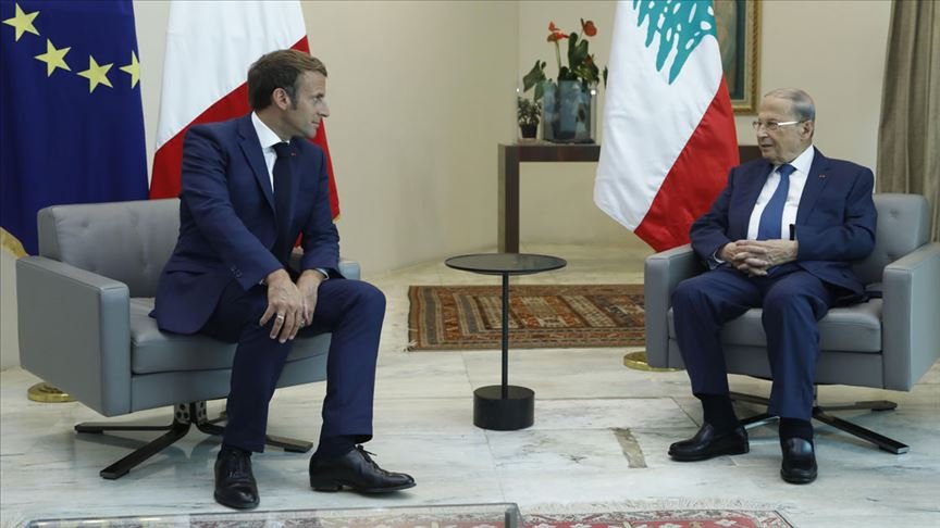 Lübnan Cumhurbaşkanı Avn, Macron’dan Beyrut’taki patlama anının uydu görüntülerini istedi