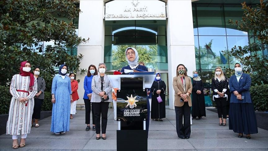 AK Parti İstanbul Kadın Kolları Abdurrahman Dilipak hakkında suç duyurusunda bulundu