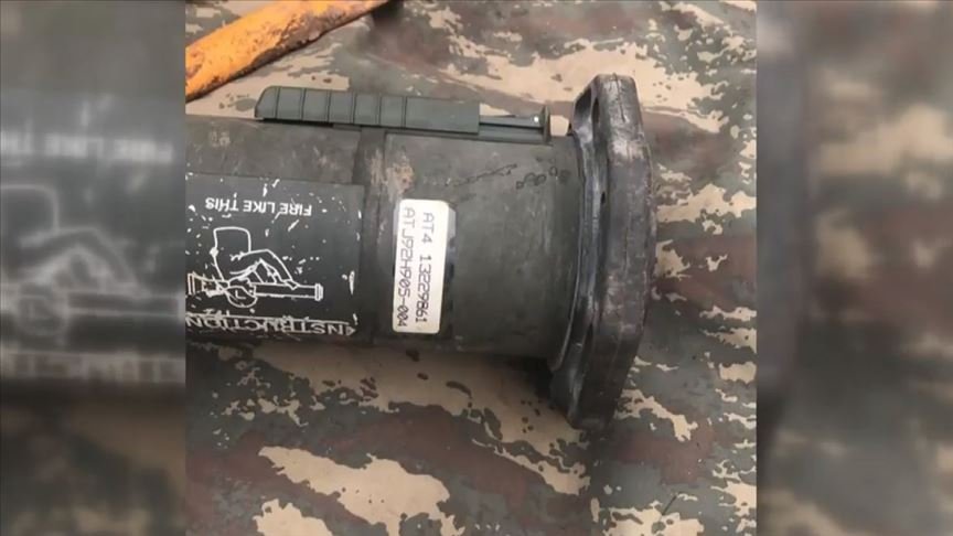 Pençe-Kaplan Operasyonu’nda PKK’ya ait çok miktarda mühimmat ele geçirildi