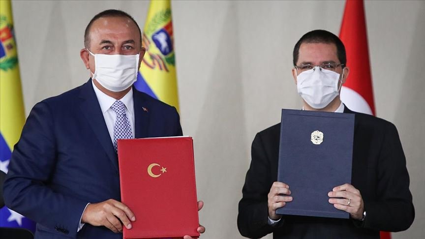 Venezuela Dışişleri Bakanı Arreaza ve Çavuşoğlu’ndan ortak basın toplantısı: Bir dizi anlaşma imzaladık