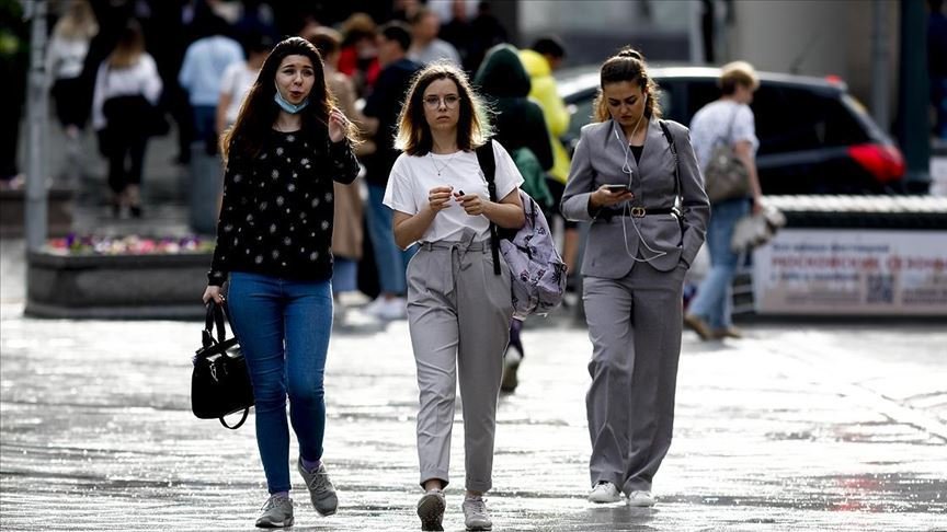 Rusya’da Kovid-19 vaka sayısı 845 bini geçti